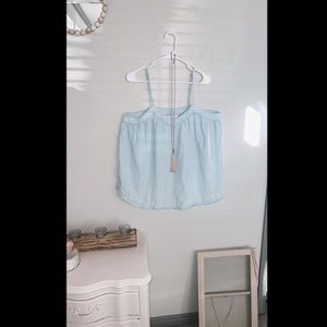 Universal thread denim tank